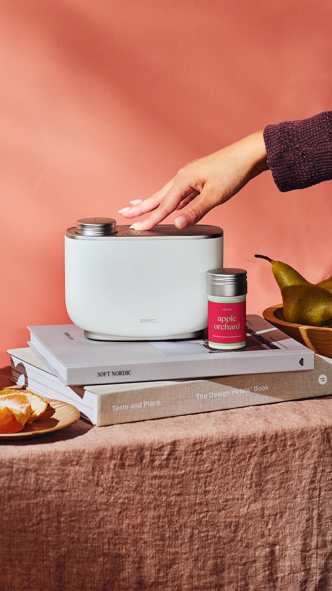 Aera for Home smart diffuser in modern living space